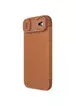 Шкіряний чохол-книжка Nillkin Qin Pro Camshield для Apple iPhone 17 Air (6.5") Brown