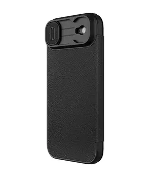 Кожаный чехол-книжка Nillkin Qin Pro Camshield для Apple iPhone 17 Air (6.5") Black Кожаный чехол-книжка Nillkin Qin Pro Camshield для Apple iPhone 17 Air (6.5") Black