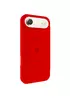 Чохол Silicone Case Full Protective (AA) V2 with MagSafe для Apple iPhone 17 Air (6.5") Червоний / Red