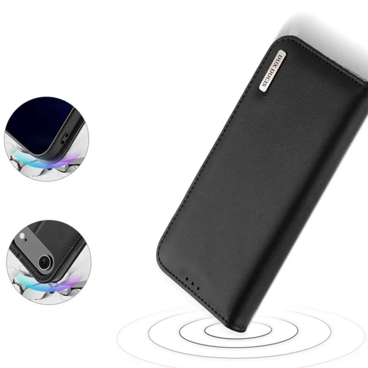 Чехол-книжка Dux Ducis Hivo для Apple iPhone 17 Air (6.5") Black