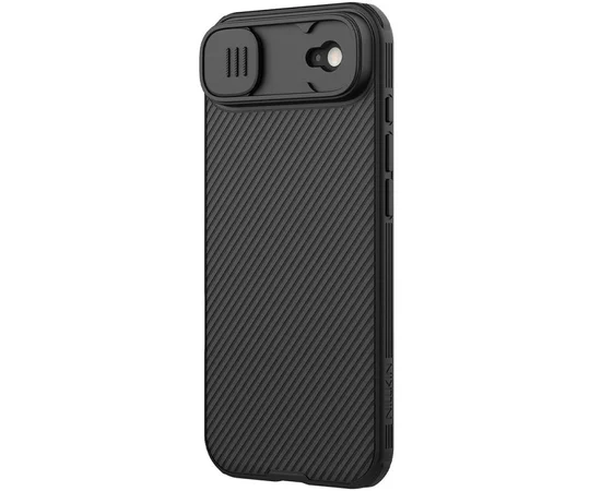 Карбоновая накладка Nillkin CamShield Pro Magnetic для Apple iPhone 17 Air (6.5") Black