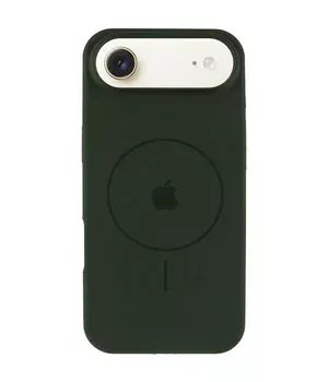 Чохол Silicone Case Full Protective (AA) V2 with MagSafe для Apple iPhone 17 Air (6.5") Зелений / Cyprus Green