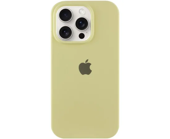 Чохол Silicone Case Full Protective (AA) Apple iPhone 17 Air (6.5") Жовтий / Mellow Yellow