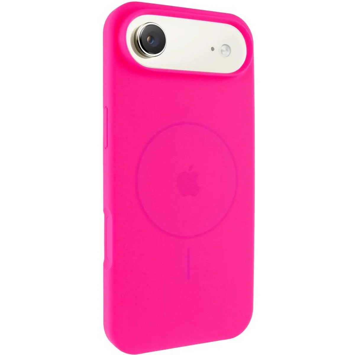 Чохол Silicone Case Full Protective (AA) V2 with MagSafe для Apple iPhone 17 Air (6.5") Рожевий / Barbie pink
