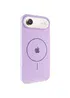 Чохол Silicone Case Full Protective (AA) V2 with MagSafe для Apple iPhone 17 Air (6.5") Бузковий / Lilac