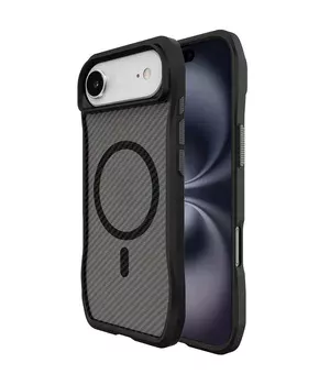 Чехол TPU Space Octagon with MagSafe для Apple iPhone 17 Air (6.5") Carbon Black Чехол TPU Space Octagon with MagSafe для Apple iPhone 17 Air (6.5") Carbon Black