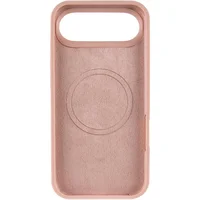 Чехол Silicone Case Full Protective (AA) V2 with MagSafe для Apple iPhone 17 Air (6.5") Розовый / Pink Sand