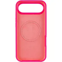 Чохол Silicone Case Full Protective (AA) V2 with MagSafe для Apple iPhone 17 Air (6.5") Рожевий / Barbie pink