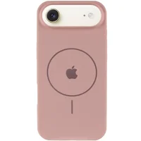 Чехол Silicone Case Full Protective (AA) V2 with MagSafe для Apple iPhone 17 Air (6.5") Розовый / Pink Sand