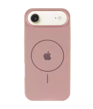Чохол Silicone Case Full Protective (AA) V2 with MagSafe для Apple iPhone 17 Air (6.5") Рожевий / Pink Sand