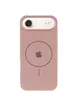 Чехол Silicone Case Full Protective (AA) V2 with MagSafe для Apple iPhone 17 Air (6.5") Розовый / Pink Sand