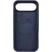 Чехол Silicone Case Full Protective (AA) V2 with MagSafe для Apple iPhone 17 Air (6.5") Темно-синий / Midnight blue