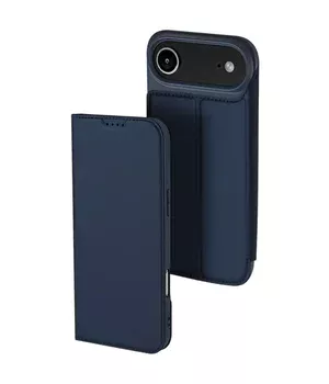 Чехол-книжка Dux Ducis с карманом для визиток для Apple iPhone 17 Air (6.5") Синий Чехол-книжка Dux Ducis с карманом для визиток для Apple iPhone 17 Air (6.5") Синий