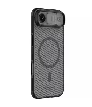 Карбонова накладка Nillkin CamShield Pro Magnetic для Apple iPhone 17 Air (6.5") Transparent black