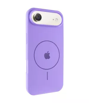 Чохол Silicone Case Full Protective (AA) V2 with MagSafe для Apple iPhone 17 Air (6.5") Бузковий / Dasheen