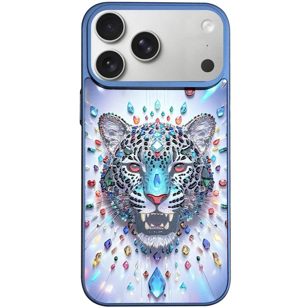 Чехол TPU+PC Crystal Hunt with MagSafe для Apple iPhone 17 Air (6.5") Blue