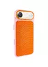 Чохол PC TechWoven Hybrid with MagSafe Apple iPhone 17 Air (6.5") Pink / Orange