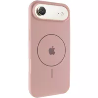 Чехол Silicone Case Full Protective (AA) V2 with MagSafe для Apple iPhone 17 Air (6.5") Розовый / Pink Sand