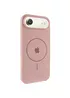 Чехол Silicone Case Full Protective (AA) V2 with MagSafe для Apple iPhone 17 Air (6.5") Розовый / Pink Sand