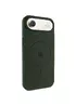 Чехол Silicone Case Full Protective (AA) V2 with MagSafe для Apple iPhone 17 Air (6.5") Зеленый / Cyprus Green