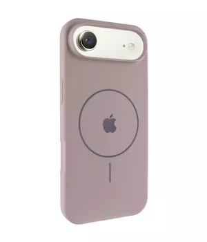 Чохол Silicone Case Full Protective (AA) V2 with MagSafe для Apple iPhone 17 Air (6.5") Сірий / Lavender