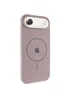 Чохол Silicone Case Full Protective (AA) V2 with MagSafe для Apple iPhone 17 Air (6.5") Сірий / Lavender