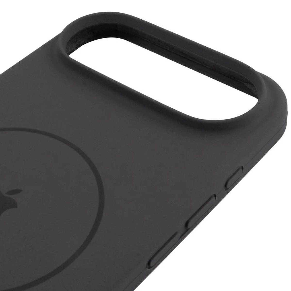 Чехол Silicone Case Full Protective (AA) V2 with MagSafe для Apple iPhone 17 Air (6.5") Серый / Dark Gray