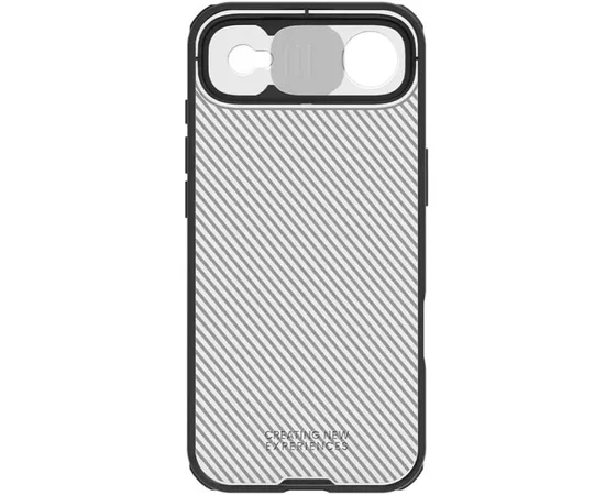 Карбоновая накладка Nillkin CamShield Pro для Apple iPhone 17 Air (6.5") Transparent black