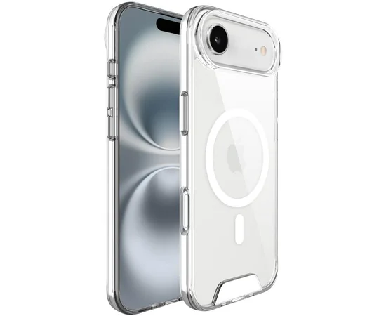 Чохол TPU Space Case with MagSafe для Apple iPhone 17 Air (6.5") Прозорий