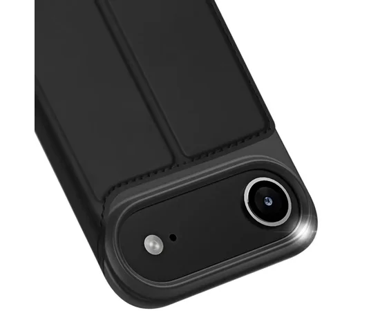 Чехол-книжка Dux Ducis с карманом для визиток для Apple iPhone 17 Air (6.5") Черный