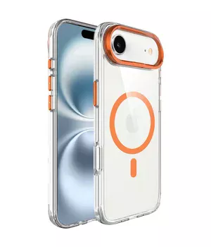 Чохол TPU Space Case Apex with MagSafe для Apple iPhone 17 Air (6.5") Papaya