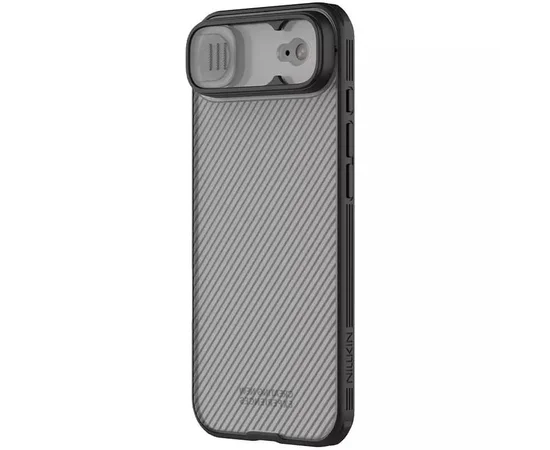 Карбоновая накладка Nillkin CamShield Pro для Apple iPhone 17 Air (6.5") Transparent black