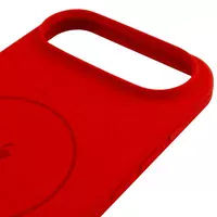 Чохол Silicone Case Full Protective (AA) V2 with MagSafe для Apple iPhone 17 Air (6.5") Червоний / Red