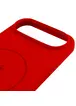 Чехол Silicone Case Full Protective (AA) V2 with MagSafe для Apple iPhone 17 Air (6.5") Красный / Red