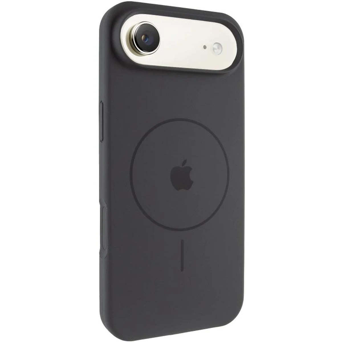 Чехол Silicone Case Full Protective (AA) V2 with MagSafe для Apple iPhone 17 Air (6.5") Серый / Dark Gray