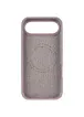 Чехол Silicone Case Full Protective (AA) V2 with MagSafe для Apple iPhone 17 Air (6.5") Серый / Lavender