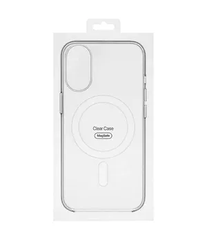 Чохол Clear Case (AAA) з MagSafe and Animation для Apple iPhone 17 Air (6.5") Clear