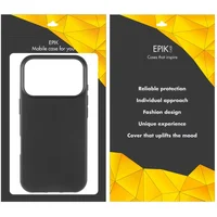 Чехол TPU Epik Black для Apple iPhone 17 Pro Max (6.9") Черный