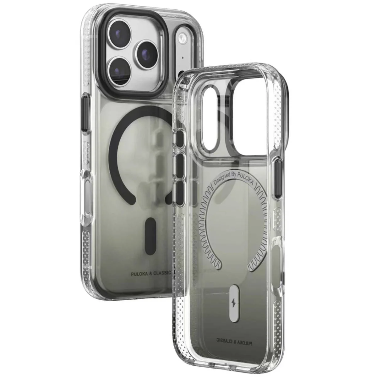 Чехол TPU+PC Puloka Resplendent with Magnetic Fit для Apple iPhone 17 Pro Max / 18 Pro Max (6.9") Black