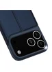 Чохол-книжка Dux Ducis з кишенею для візиток для Apple iPhone 17 Pro Max (6.9") Синій