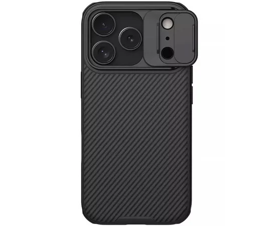 Карбонова накладка Nillkin CamShield Pro для Apple iPhone 17 Pro Max (6.9") Black