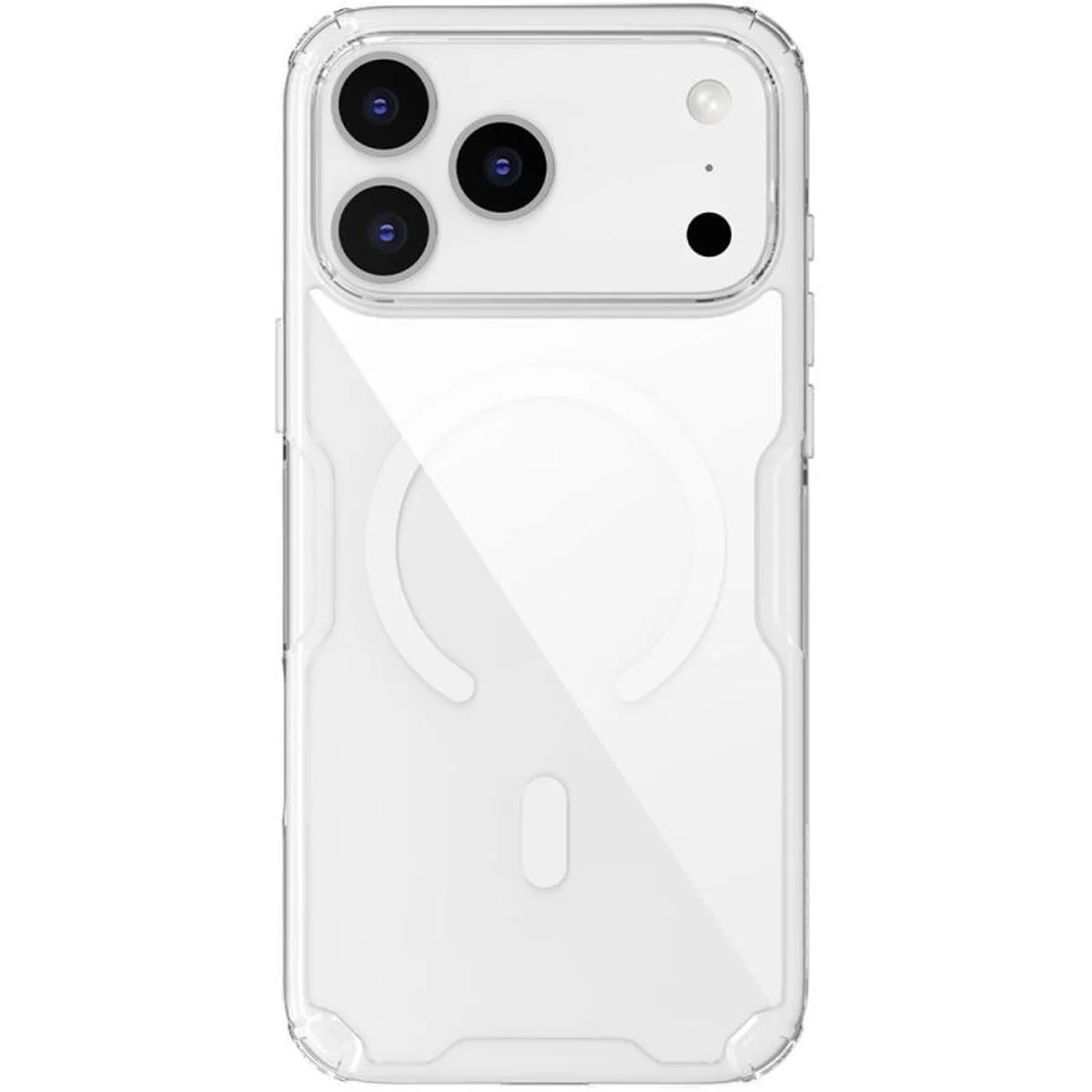 TPU чохол Nillkin Nature Pro Magnetic для Apple iPhone 17 Pro Max (6.9") Безбарвний (прозорий)
