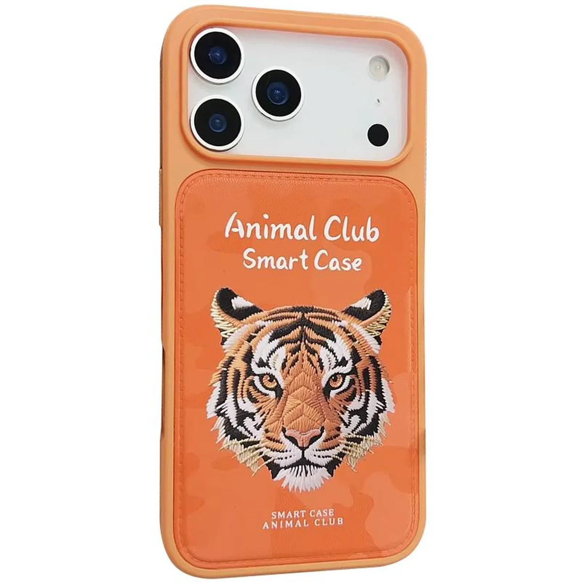 TPU+PC чехол Animal Club для Apple iPhone 17 Pro Max (6.9") Hermes Orange