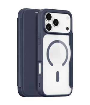 Чехол-книжка Dux Ducis Skin X Pro with MagSafe для Apple iPhone 17 Pro Max (6.9") Blue Чехол-книжка Dux Ducis Skin X Pro with MagSafe для Apple iPhone 17 Pro Max (6.9") Blue