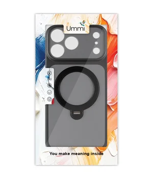 Чохол Ummi Full Camera with Magnetic Fit HQ Ring для iPhone 18 Pro Max / 17 Pro Max (6.9") Black