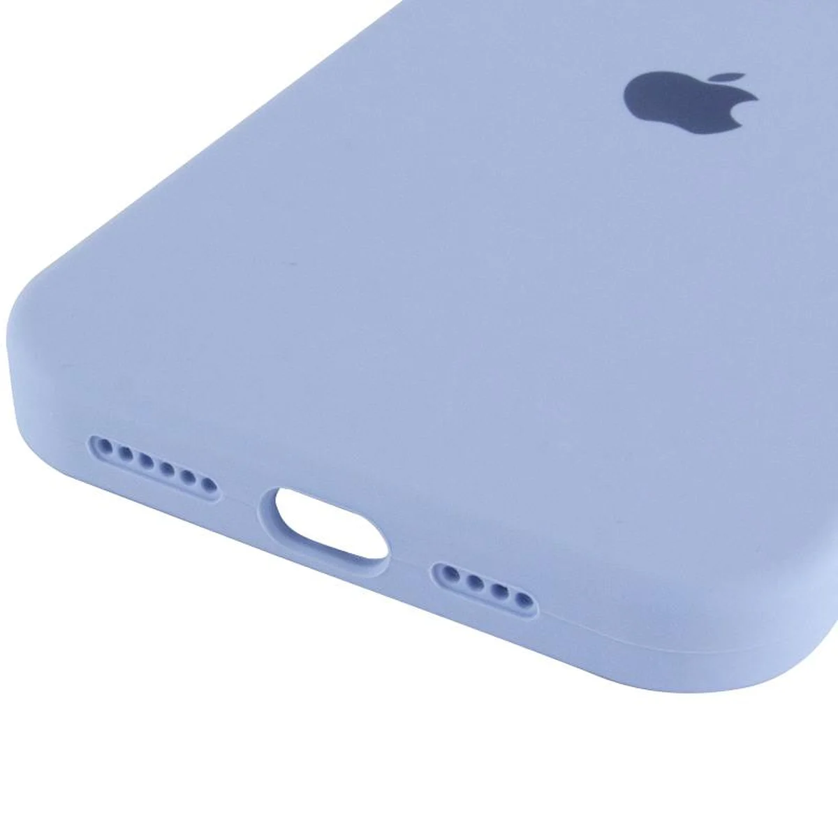 Чехол Silicone Case Full Protective (AA) для Apple iPhone 17 Pro Max (6.9") Голубой / Lilac Blue