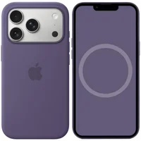 Чехол Silicone case (AAA) with Magsafe and Animation для Apple iPhone 17 Pro Max (6.9") Purple Fog