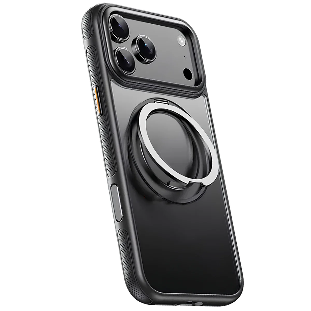 Чохол Ummi Stylish with MagSafe Ring для Apple iPhone 17 Pro Max / 18 Pro Max (6.9") Black