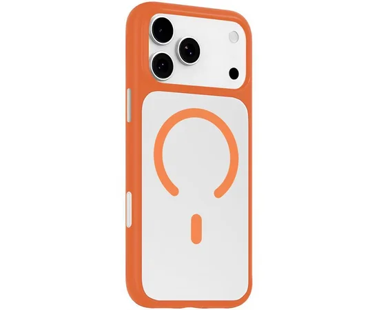 TPU+PC чехол Blueo Skin Friendly Frosted with MagSafe для Apple iPhone 17 Pro Max (6.9") Оранжевый