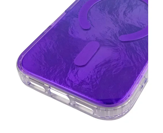 Чехол TPU Shiny Mountain (MagFit) для Apple iPhone 17 Pro Max (6.9") Purple